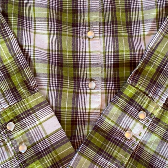 Le Chateau Rhinestone Western Shirt XS - Picture 5 of 6